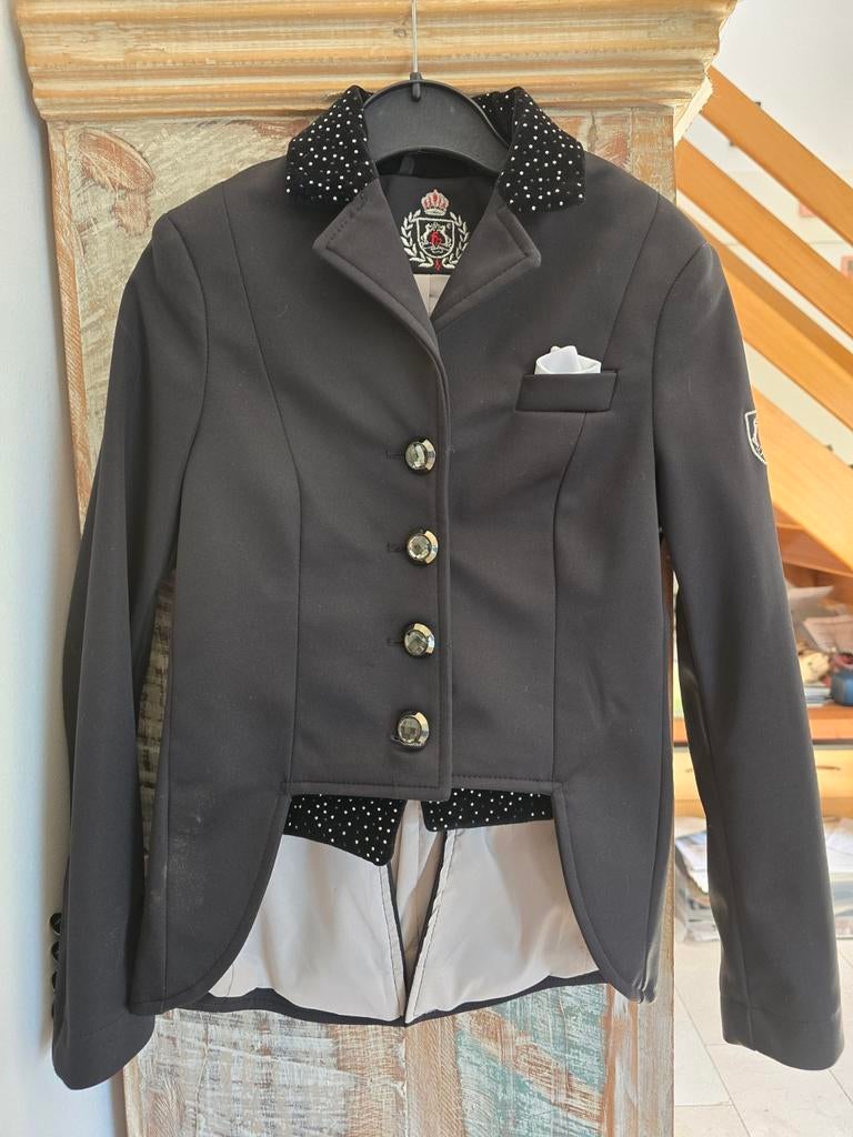 Wedstrijdjasje, Dieren en Toebehoren, Paardrijkleding, Ophalen of Verzenden, Zo goed als nieuw, Dressuur, Bovenkleding
