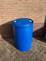 Blauw ton 200/220 liter, 150 liter of meer, Ophalen, Zo goed als nieuw
