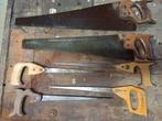 Diverse handzagen, antiek gereedschap, Antiek en Kunst, Antiek | Gereedschap en Instrumenten, Ophalen of Verzenden