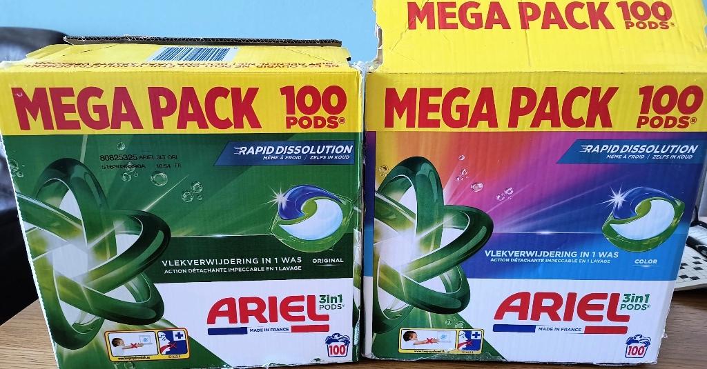 Ariël pods, Ophalen