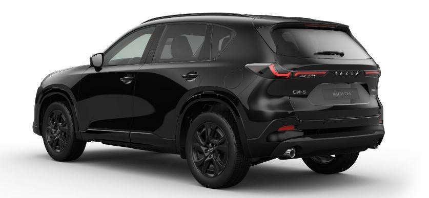Mazda CX-5 2.5 E-SKYACTIV G 141 M AUTOMAAT HYBRID Homura LED, Zwart, 4 cilinders, Zwart, Bedrijf