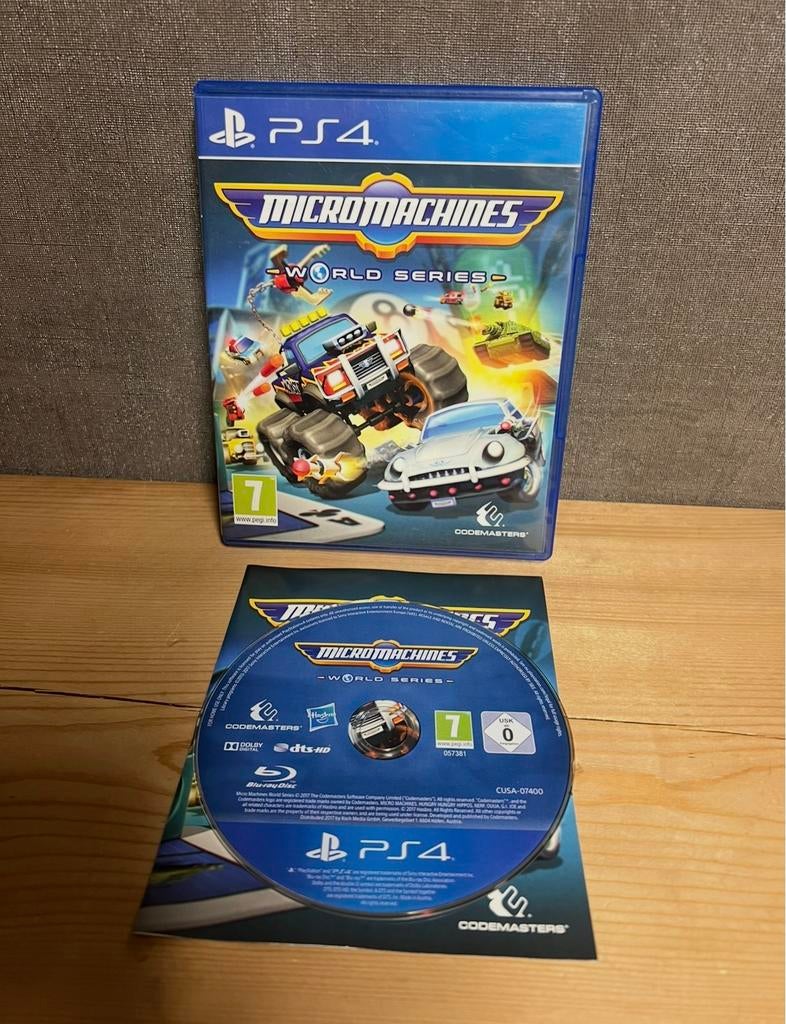 Micromachines game, Spelcomputers en Games, Overige genres, 1 speler, Ophalen of Verzenden, Zo goed als nieuw