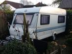 caravan Hobby 420 Classic 1993 met voortent met mover, Standaardzit, 75 kg, Hobby, Particulier