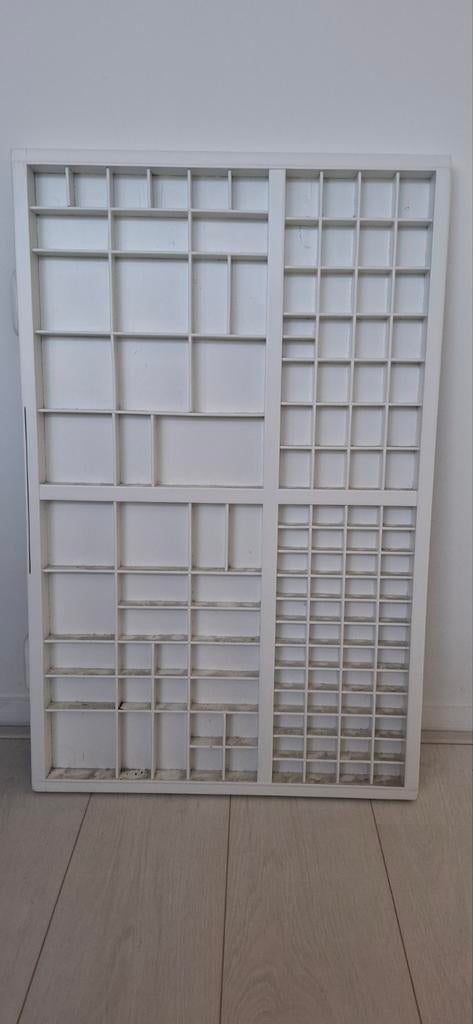 Letterbak hout, Ophalen, Krijtbord