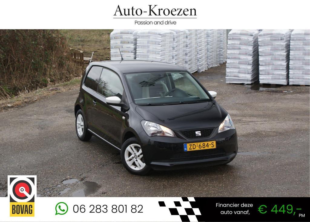 Seat Mii 1.0 Style Chic | Navigatie | Airco | PDC | Cruise c, Voorwielaandrijving, Euro 5, Stof, Gebruikt