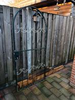 mooie tuin poort, Ophalen, IJzer, Tuinhek
