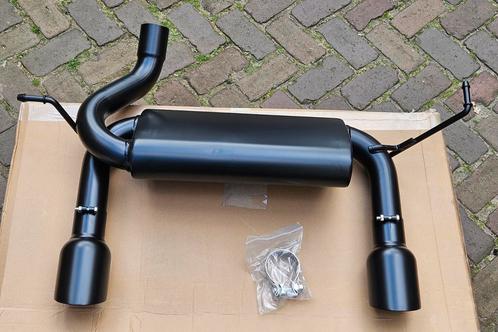 Uitlaat rvs sportuitlaat gecoat JEEP WRANGLER 2007 - 2016, Auto diversen, Tuning en Styling, Ophalen of Verzenden