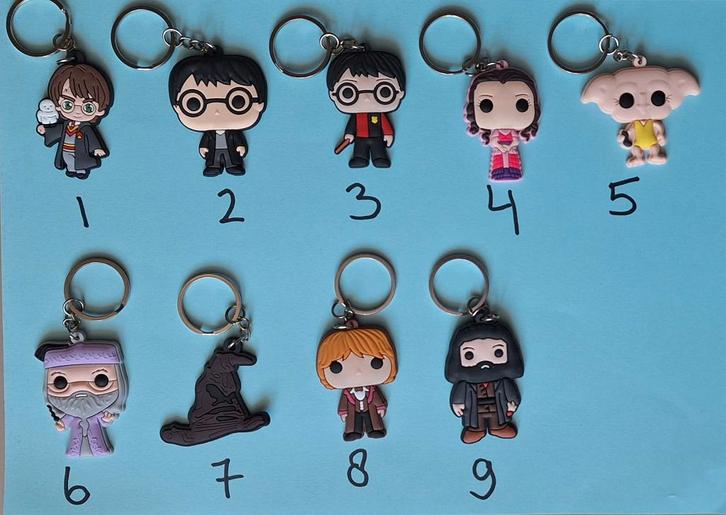 Harry Potter, Ron, Dobby, Hermelien etc sleutelhangers nieuw, Hobby en Vrije tijd, Feestartikelen, Nieuw, Feestartikel, Ophalen of Verzenden