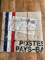 Decoratief prikbord met vintage look (50x50cm), Ophalen, Gebruikt