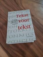 Tekst voor tekst, Ophalen of Verzenden, Nieuw