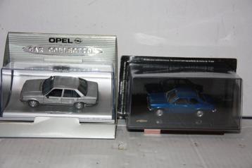 Modelauto's Opel Rekort en Chevrolet Chevette beschikbaar voor biedingen