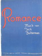 ROMANCE **Oude Bladmuziek uit 1941**, Muziek en Instrumenten, Bladmuziek, Ophalen of Verzenden, Zo goed als nieuw, Artiest of Componist