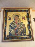 Pucinnelli Heilige Maria 1900 schilderij religie., Antiek en Kunst, Antiek | Religie, Ophalen