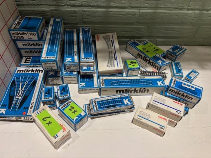 K-rails Märklin, Hobby en Vrije tijd, Modeltreinen | H0, Gebruikt, Rails, Wisselstroom, Märklin, Ophalen