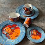 2 Sets Amerpoort Servies - 4 Delig, Gebruikt, Verzenden, Overige stijlen, Aardewerk