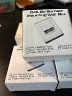 Cat. 5e Opbouw Wandcontactdoos, Ophalen of Verzenden, Nieuw, Extern