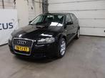 Audi A3 Sportback 1.6 FSI Attraction APK Airco 3e eigenaar C, Auto's, Voorwielaandrijving, 65 €/maand, Gebruikt, Zwart