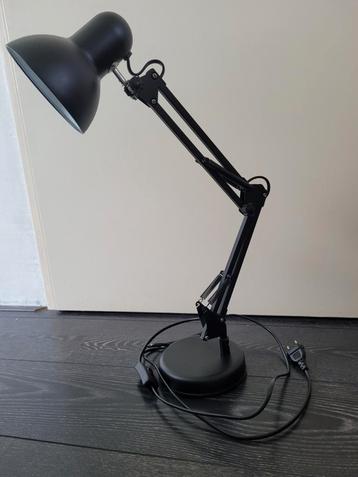 Bureaulamp, mat zwart  beschikbaar voor biedingen