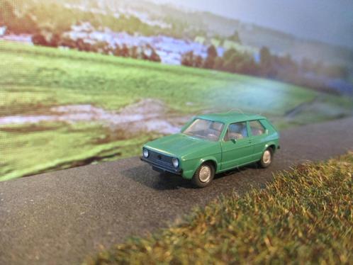 Volkswagen Golf Mk.1 1974 3-deurs - Wiking 1e uitgave, Hobby en Vrije tijd, Modelauto's | 1:87, Zo goed als nieuw, Auto, Wiking
