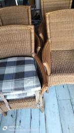 4 Rotan Stoelen met Kussens, Huis en Inrichting, Ophalen