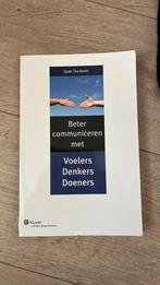 Beter communiceren met denkers, voelers en doeners, Ophalen of Verzenden, Zo goed als nieuw, S. Overbeeke