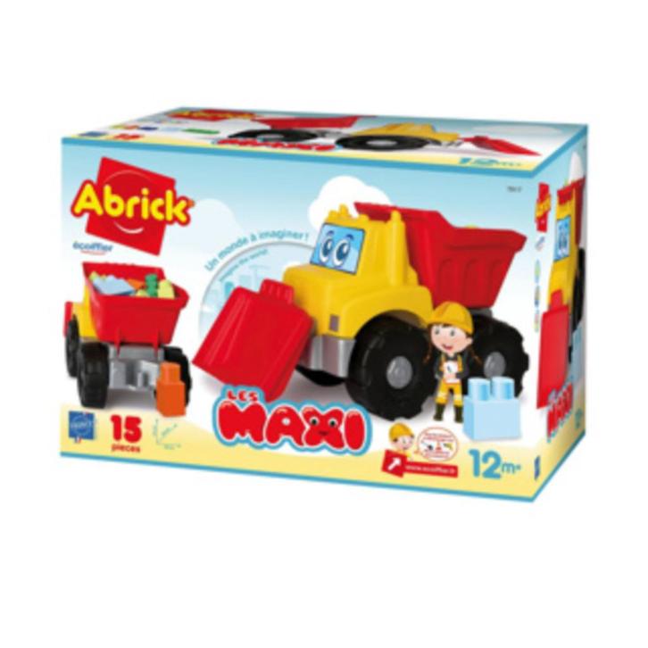 Abrick: Maxi Werkvrachtwagen, Kinderen en Baby's, Speelgoed | Bouwstenen, Nieuw, Abrick, Ophalen of Verzenden