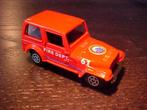 Welly - Jeep CJ7 Fire Dept. [rood] 1/60 NW, Ophalen of Verzenden, Nieuw, Auto