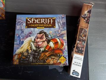 Sheriff of Nottingham 2e editie + Insert & Playmat beschikbaar voor biedingen