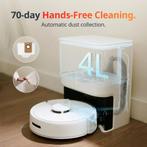 SwitchBot K10+ Mini Robotstofzuiger met Basisstation, Stofzak, Nieuw, Ophalen of Verzenden, Robotstofzuiger
