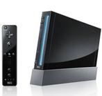 Zwarte Wii met controllers, Ophalen, Gebruikt, Wii, Overige controllers