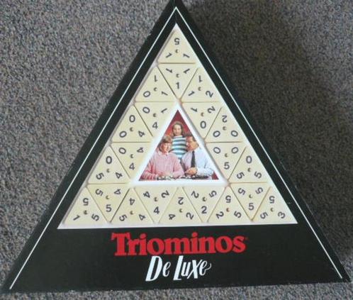 luxe uitgave van triominos Goliath, Hobby en Vrije tijd, Gezelschapsspellen | Bordspellen, Nieuw, Een of twee spelers, Drie of vier spelers