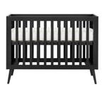 Ledikant europe baby sterre zwart babybed 60x120cm tweeling, Ophalen, Zo goed als nieuw, Ledikant