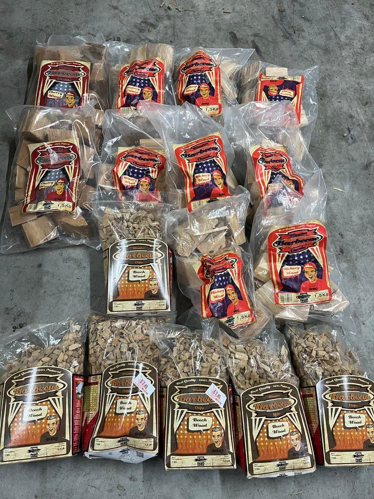 Rookhout Axtschlag - Nieuwstaat, Diverse Soorten, Tuin en Terras, Barbecue-accessoires, Ophalen, Nieuw