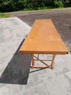 Stevige Behangtafel 2.40 X 61 X 88 cm  goed onderhouden, Ophalen of Verzenden, Zo goed als nieuw, Overige typen