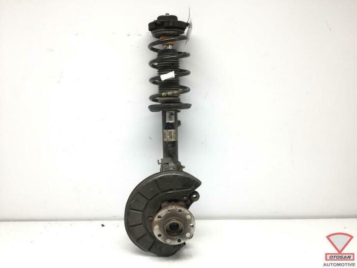 vw touran 1t 2012 vag veerpoot + fusee rechts voor 1t0412031, Auto-onderdelen, Ophanging en Onderstel, Volkswagen, Gebruikt, Ophalen of Verzenden