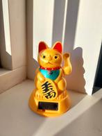 Chinees japans katje poes kitten zwaai mechanisme vintage, Verzamelen, Beelden en Beeldjes, Ophalen of Verzenden