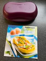 Tupperware Omeletmaker - Perfect voor snelle omeletten!, Ophalen of Verzenden, Zo goed als nieuw, Paars, Bak of Kom