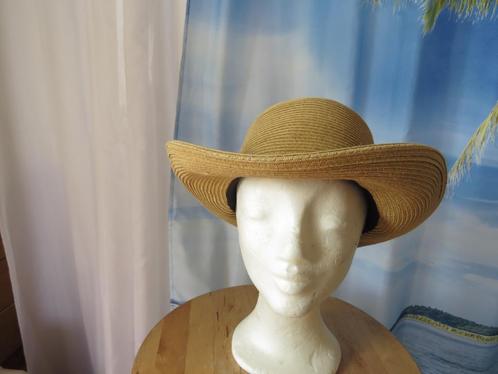 Soepele strawmix hoed mt 57   uniseks?, Kleding | Dames, Hoeden en Petten, Gedragen, Hoed, 56 of 57 cm (M, 7 of 7⅛ inch), Ophalen of Verzenden