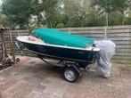 Polyester Motorboot met Buitenboordmotor, Watersport en Boten, Motorboten en Motorjachten, Ophalen, Gebruikt, Minder dan 10 pk