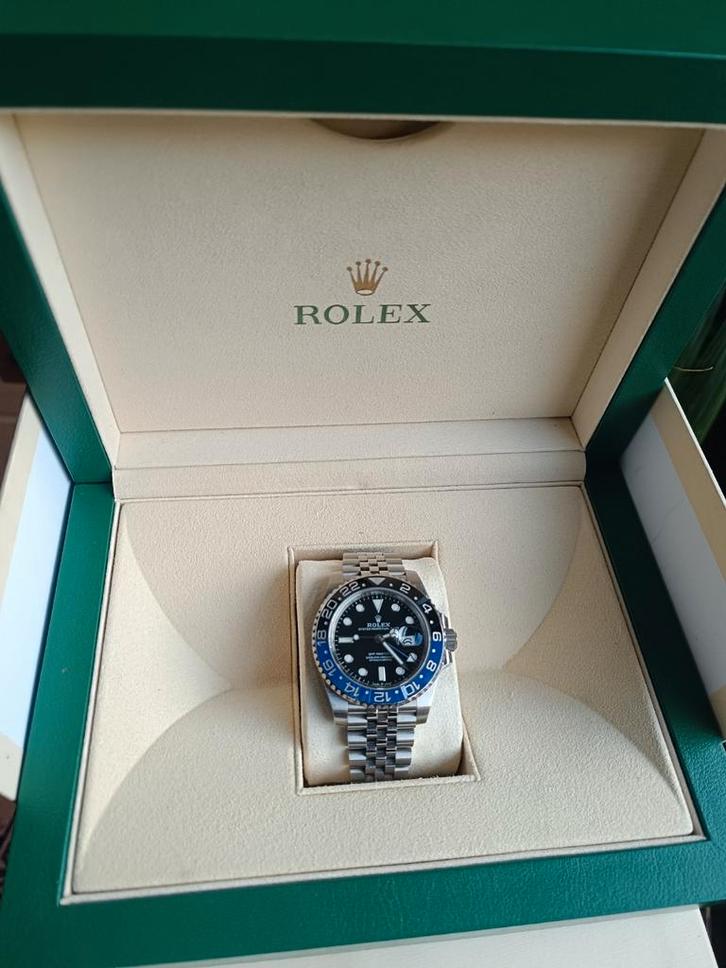 Rolex batgirl 2019 CLEAN Factory super clone, Sieraden, Tassen en Uiterlijk, Horloges | Heren, Zo goed als nieuw, Rolex, Staal