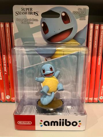 Amiibo Squirtle N.77 (Super Smash Bros) beschikbaar voor biedingen