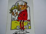 sticker oud PATAT MET strip t Akkertje rosmalen snackbar, Verzenden, Zo goed als nieuw, Bedrijf of Vereniging