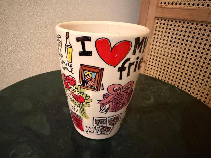 Blond Amsterdam XL mok, Huis en Inrichting, Keuken | Servies, Zo goed als nieuw, Kop(pen) en/of Schotel(s), Blond Amsterdam, Aardewerk