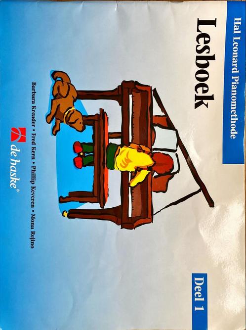 Hal Leonard Piano Lesboek Deel 1, 2, 3, Boeken, Muziek, Gelezen, Instrument, Ophalen of Verzenden
