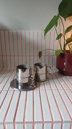 Italwaber Espresso Kopjes - RVS, Ophalen of Verzenden