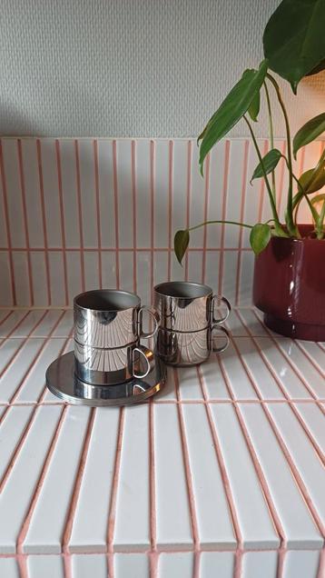 Italwaber Espresso Kopjes - RVS beschikbaar voor biedingen