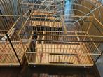 Twatwa kooien twa twa, Ophalen of Verzenden, Zo goed als nieuw, Aluminium, Vogelkooi