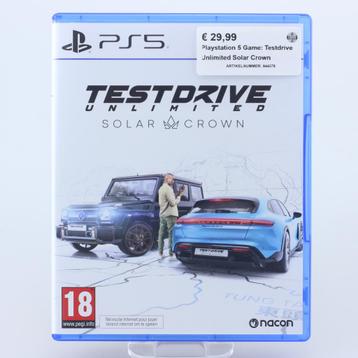 Playstation 5 Game: Testdrive Unlimited Solar Crown beschikbaar voor biedingen