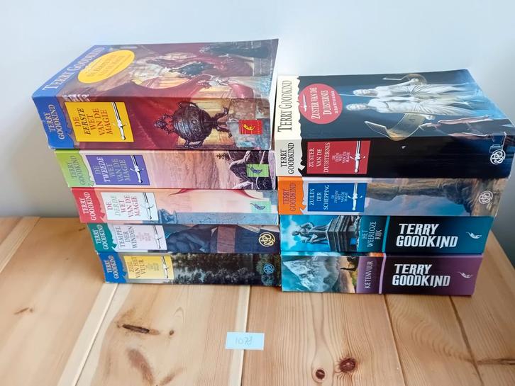 De wetten van de magie serie boek 1 t/m 9, Boeken, Fantasy, Gelezen, Ophalen of Verzenden