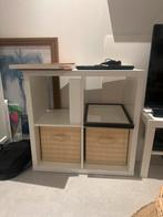 Ikea kast met 2 mandjes, Ophalen, Met plank(en), Gebruikt, Minder dan 100 cm